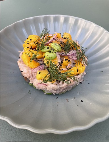 Tartare de saumon