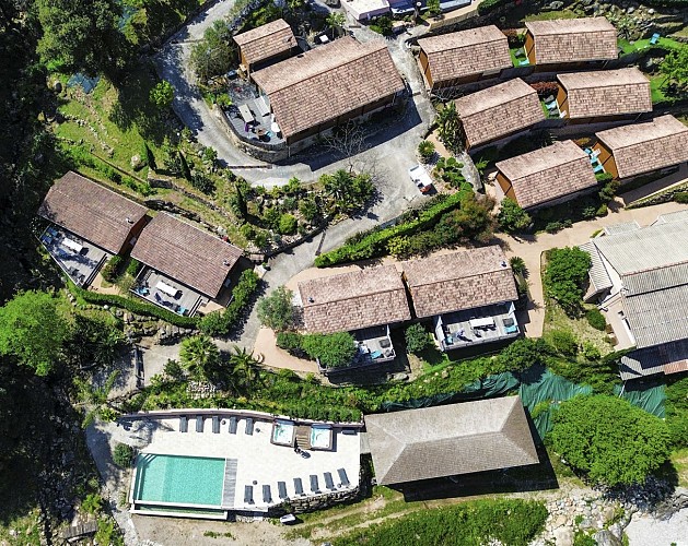 CASA DEL TORRENTE VUE AERIENNE
