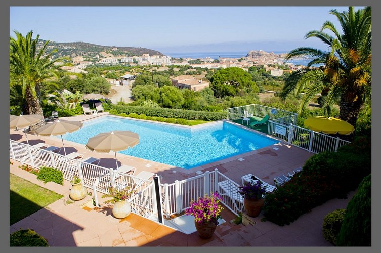La Vue depuis l'Hôtel Funtana Marina
