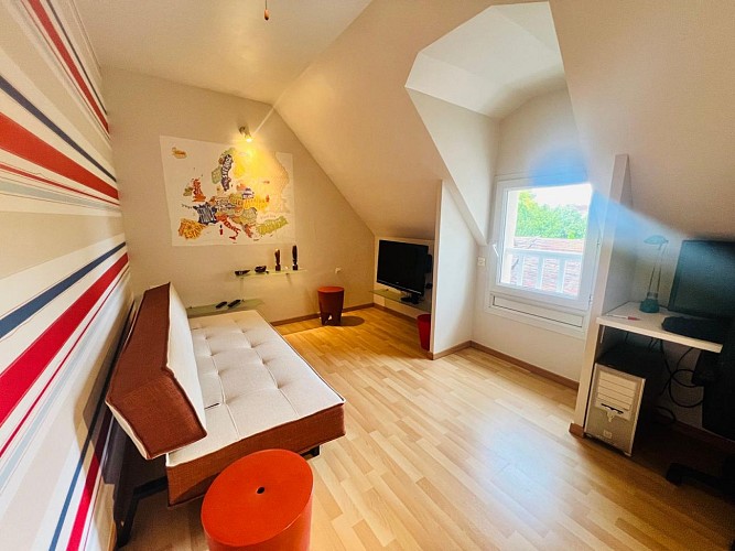 Chambre 3 canapé convertible 1 place