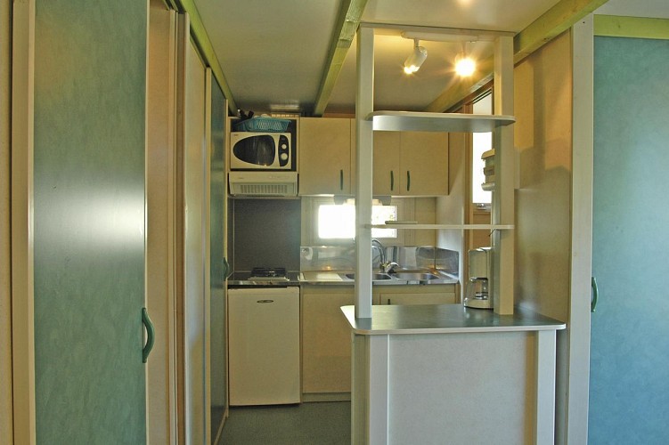 mobil-home du camping Pezza Cardo