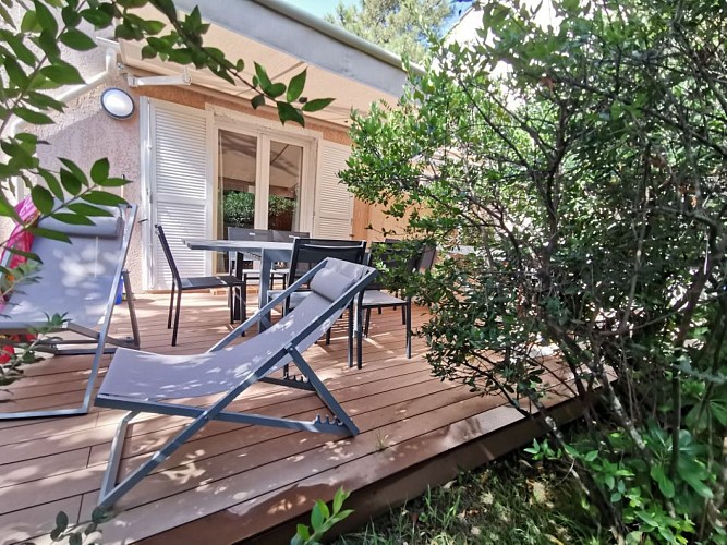 Terrasse mini-villa
