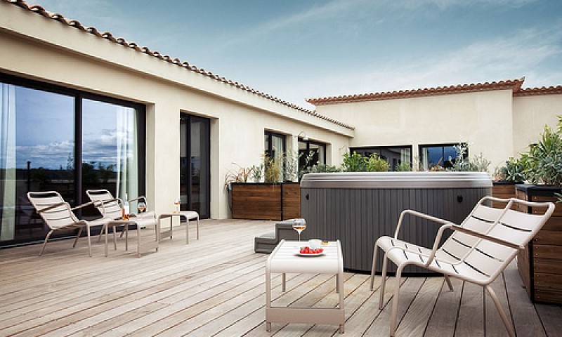 Résidence La Distillerie de Pézenas - Terrasse appartement_9