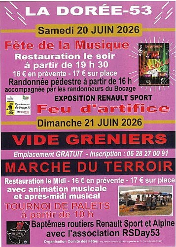 Vide grenier et Marché du Terroir à La Dorée