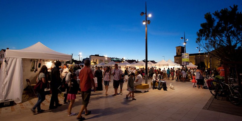 Marché nocturne centre-ville
