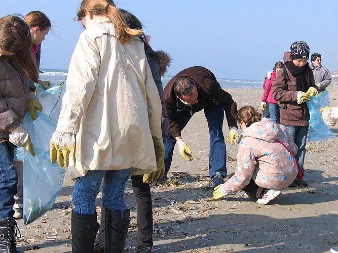 Réserve Naturelle Nationale du Platier d'Oye - Nettoyons la plage pour préserver la nature