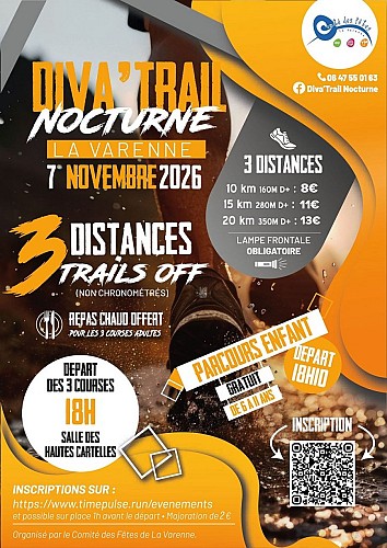 Diva'Trail Nocturne : 6ème édition