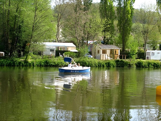 Camping des Rochers des Parcs - Clécy - promenade en bateau