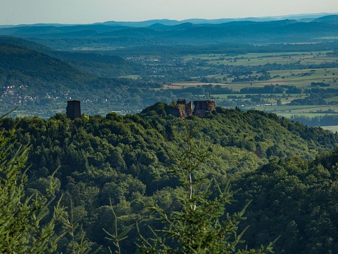 Vue depuis la tour de Brotsch