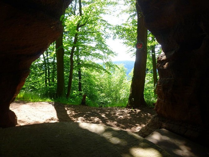 Vue depuis la Grotte d'Amour
