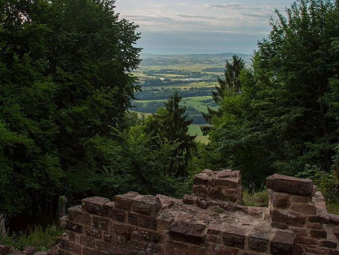 Au château fort du Grand Géroldseck