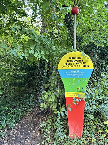 Educational fishing trail