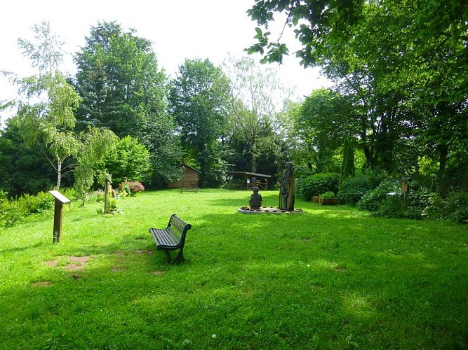 Le Jardin des Poètes, un excellent lieu pour faire une pause