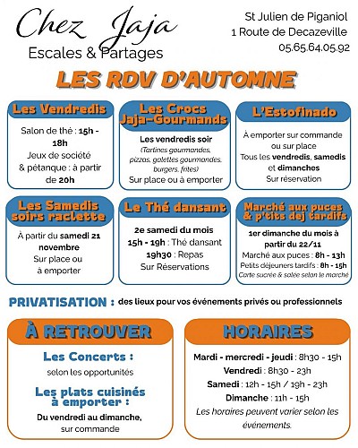 Chez Jaja : Escale et Partage