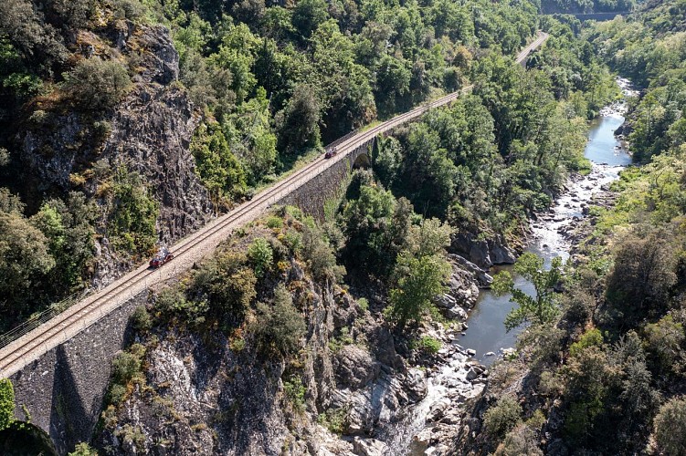 Velorail der Ardèche