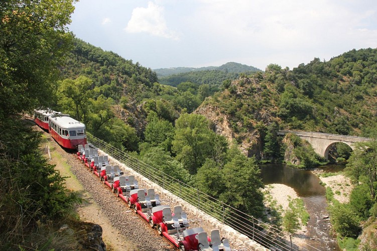 Vélorail de l'Ardèche