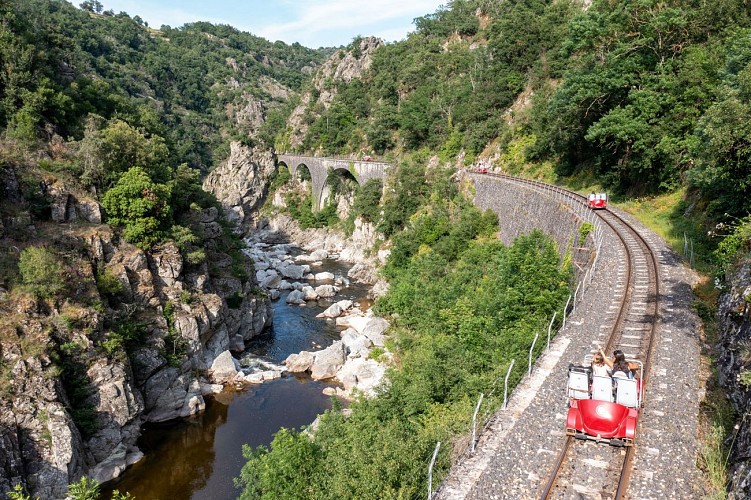 Vélorail de l’Ardèche
