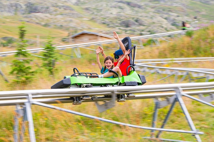 Luge sur rail
