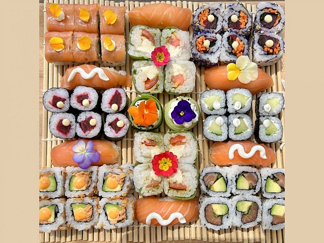 TS Origami sushis plateau 2