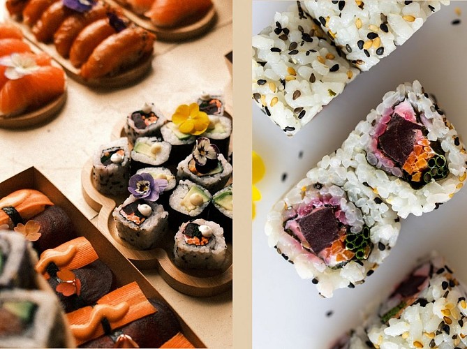 TS Origami sushis plateau 3
