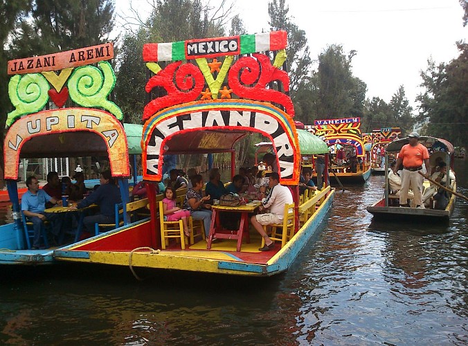 Croisière aux jardins flottants de Xochimilco et découverte des oeuvres de Frida Kahlo