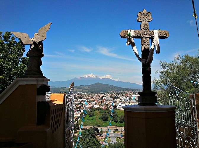 Escursione a Puebla e visita della Grande Piramide di Cholola