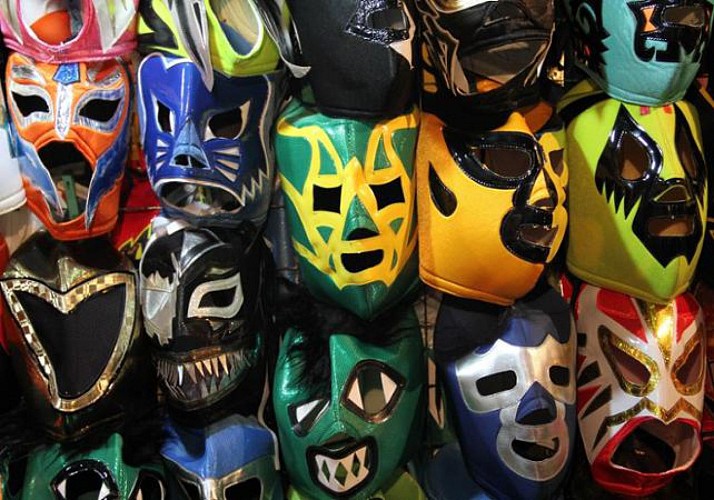 Lucha Libre à Mexico : Mariachis, combat de catch mexicain et dégustation de tequila en option