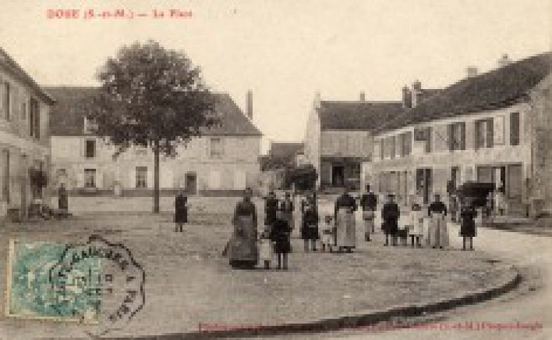La place de Verdun, ancienne place de la halle