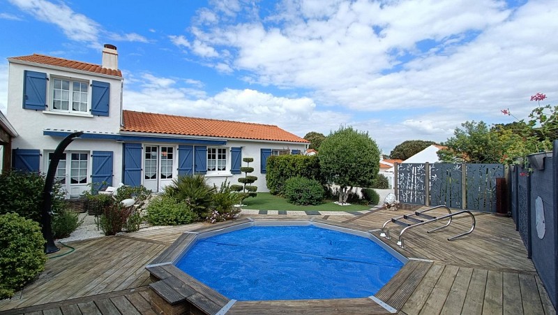 Barbâtre : Maison de vacances avec piscine à Noirmoutier