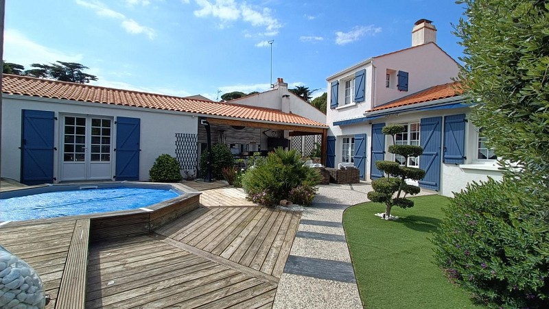 Barbâtre : Maison de vacances avec piscine à Noirmoutier