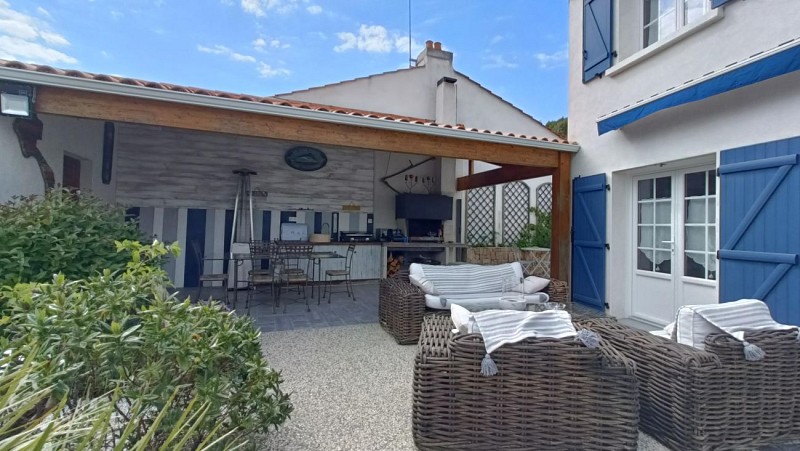 Barbâtre : Maison de vacances avec piscine à Noirmoutier