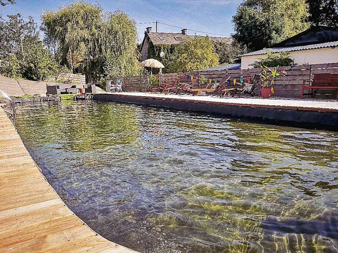 ABN - Au Bonheur Nomade - Bassin naturel de nage - Piscine 2