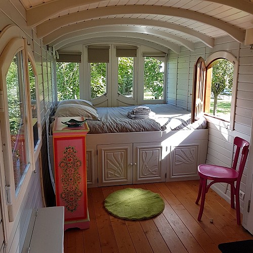 La roulotte intérieur