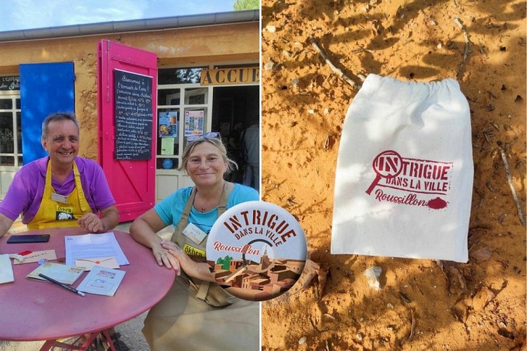 Jeu d'enquêtes ''Intrigue à Roussillon®''