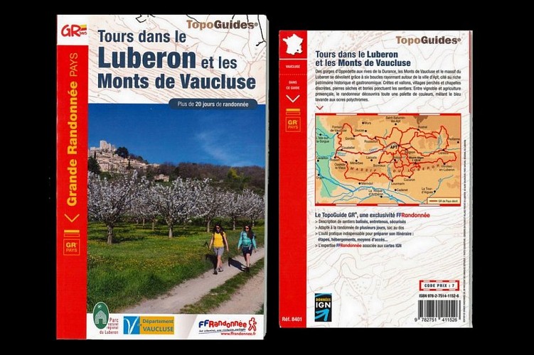 Topoguide Tours dans le Luberon et les Monts de Vaucluse