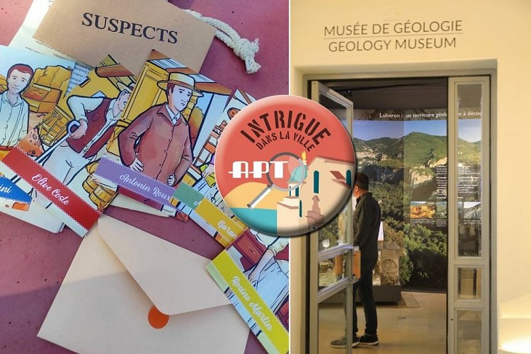 Jeu d'enquêtes ''Intrigue à Apt®''