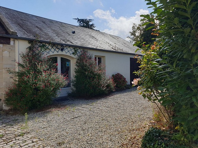 La Maison de Nacre Douvres-la-Délivrande entrée
