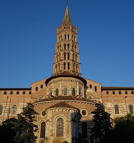 Saint-Sernin basilica of Toulouse