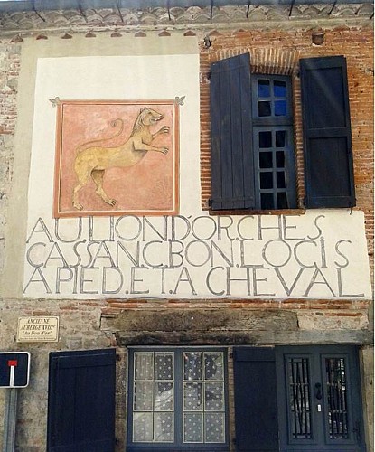 Habitacion de huespedes : " Auberge Lion d'Or "