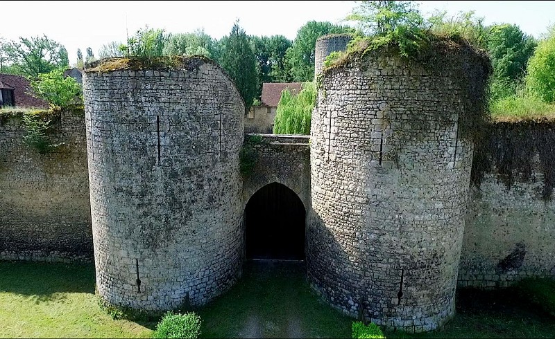 Entrée principale du château