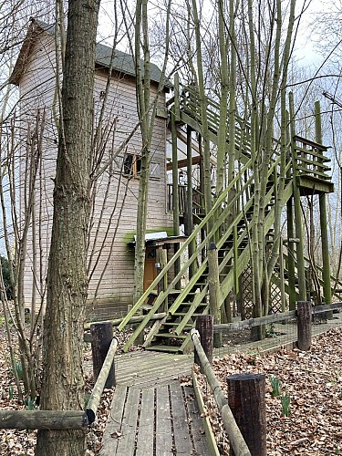 Cabane de charme "dans les airs"