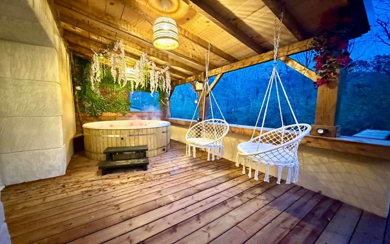 au coeur de la forêt terrasse