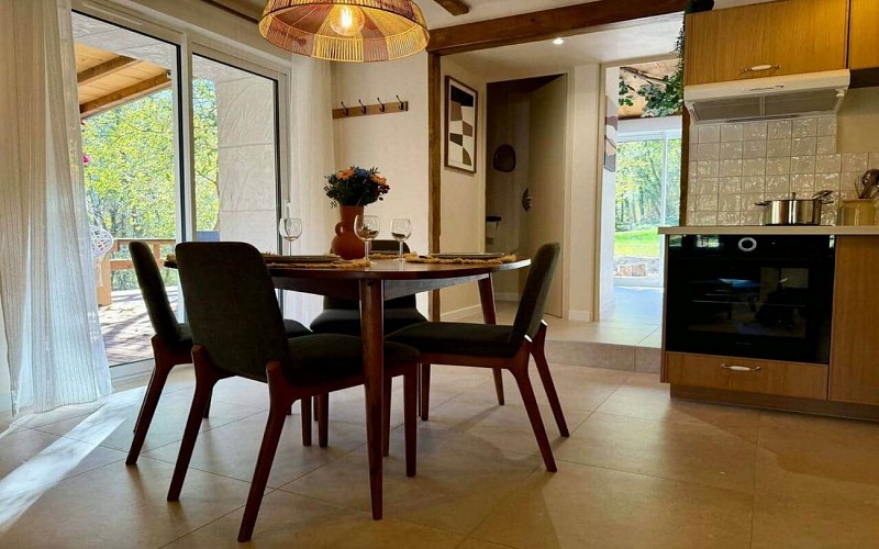 au coeur de la forêt salle à manger