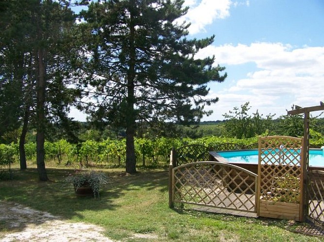 Gite Robineau Ouest jardin