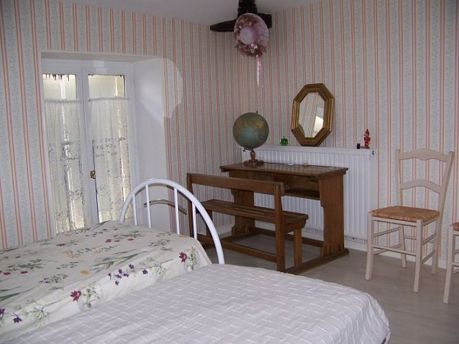 Gite Robineau Ouest chambre