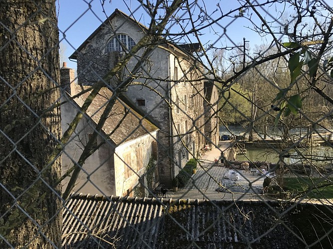 Arrivée au Moulin de la Fosse