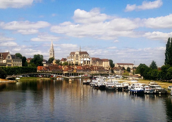 La ville d'Auxerre