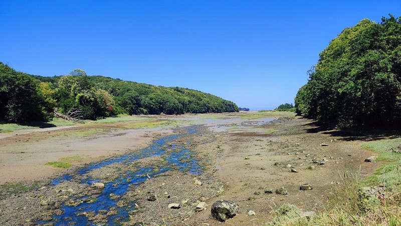 Baie de l'Enfer - Jonction avec le Lizildry