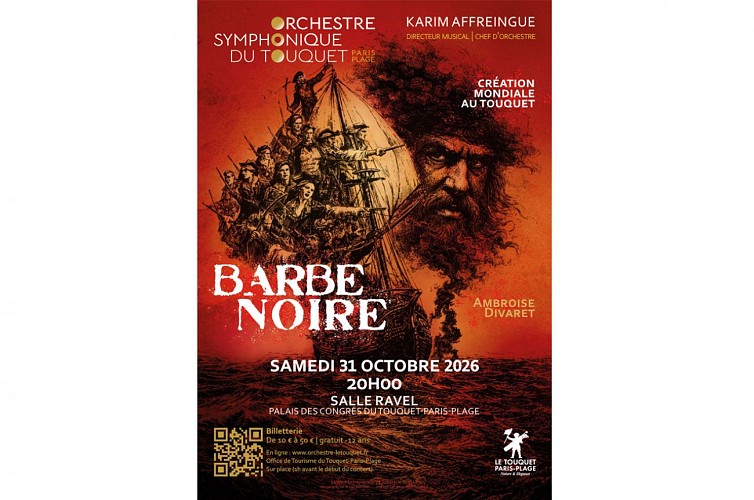 Barbe Noire - Opéra en création mondiale au Touquet-Paris-Plage