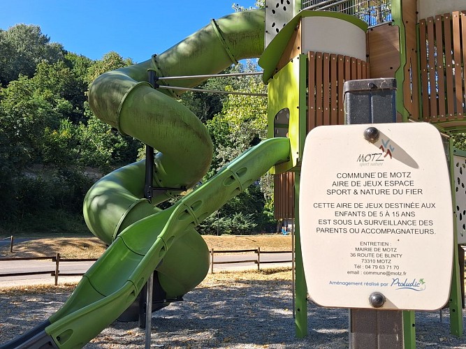 Aire de jeux de l’Espace Sport et Nature du Fier